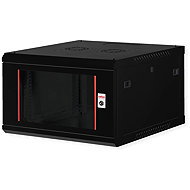ROLINE 19'' 6U rack, Basic Plus 600 × 600 mm, black - Data Cabinet