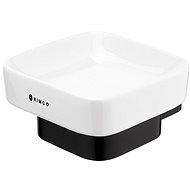 Nimco soap dish Kibo black – matte stainless steel Ki 14059K–90 - Soap Dish