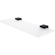 Nimco Bathroom and shower shelf 50 cm - glass black Kibo Ki-14091B-50-90 - Bathroom Shelf