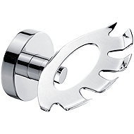 Nimco Holder for 5 stainless steel brushes - no drilling Unix chrome UN-13056-26 - Toothbrush Holder