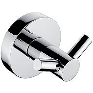 Nimco Double stainless steel hook - without drilling Unix chrome UN-13053-26 - Bathroom Hook