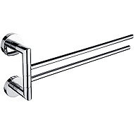 Nimco Towel holder 41 cm double stainless steel - no drilling Unix chrome UN-13096-26 - Towel Rack