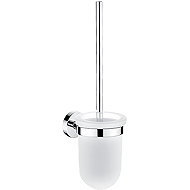 Nimco Toilet brush WC set stainless steel - glass without drilling Unix chrome UN-13094WN-26 - Toilet Brush
