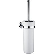 Nimco Toilet brush WC set stainless steel - ceramic without drilling Unix chrome UN-13094K-26 - Toilet Brush
