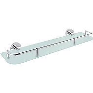 Nimco Bathroom and shower shelf 50 cm with enclosure - no drilling Unix UN-13091AX-50-26 - Bathroom Shelf