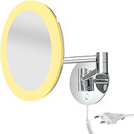 Nimco LED Backlit Cosmetic Mirror Round - Touch with colour adjustment ZK-20265P-26 - Makeup Mirror