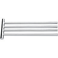 Nimco Rotating towel holder quadruple - metal Bormo chrome BR-11096-4-26 - Towel Rack