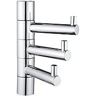 Nimco Triple swivel hook - metal Bormo chrome BR-11099-3-26 - Hooks