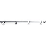 Nimco Quadruple hook with single hooks metal - Bormo chrome BR-11104-26 - Hooks