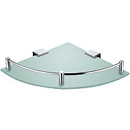 Nimco Shelf for bathroom and shower corner - glass metal Kibo Ki-14091RA-26 - Bathroom Shelf