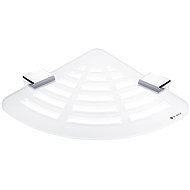 Nimco Shelf for bathroom and shower corner - plexiglass metal Kibo Ki-X211-26 - Bathroom Shelf