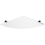 Nimco Corner bathroom and shower shelf - glass metal Bormo BR-11091RB-26 - Bathroom Shelf