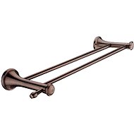 NIMCO Lada double towel holder 52 cm, old copper - Towel Rack