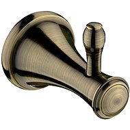 NIMCO Lada single hook, old brass - Bathroom Hook