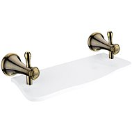 NIMCO Lada bathroom shelf 30 cm, old brass - Bathroom Shelf