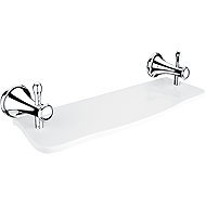 Nimco Bathroom and shower shelf 40 cm - stone metal Lada LA-19091UK-40-26 - Bathroom Shelf