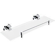 Nimco Bathroom and shower shelf 40 cm with enclosure - no drilling Unix UN-13091BX-40-26 - Bathroom Shelf