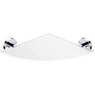 Nimco Bathroom and shower shelf corner - glass metal Unix UN-13091RB-26 - Bathroom Shelf