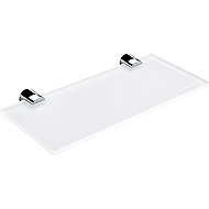 Nimco Bathroom and shower shelf 20 cm - glass metal Bormo BR-11091B-20-26 - Bathroom Shelf