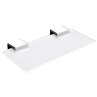 Nimco Shelf for bathroom and shower 20 cm - glass metal Kibo Ki-14091B-20-26 - Bathroom Shelf