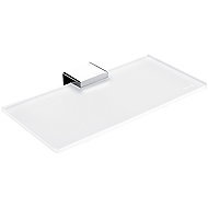 Nimco Shelf for bathroom and shower 20 cm - glass metal Kibo Ki-14091B-1U-20-26 - Bathroom Shelf
