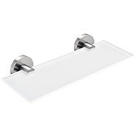 Nimco Shelf for bathroom and shower 30 cm - glass metal Unix UNM-13091B-30-10 - Bathroom Shelf