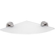 Nimco Corner bathroom and shower shelf - glass metal Unix UNM-13091RB-10 - Bathroom Shelf