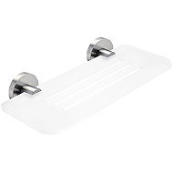 Nimco Bathroom and shower shelf 30 cm - plexiglass metal Unix UNM-X330-10 - Bathroom Shelf