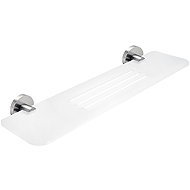 Nimco Bathroom and shower shelf 50 cm - plexiglass metal Unix UNM-X350-10 - Bathroom Shelf