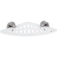 Nimco Shelf for bathroom and shower corner - plexiglass metal Unix UNM-X212-10 - Bathroom Shelf