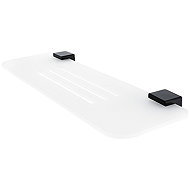 Nimco Bathroom and shower shelf 40 cm - plexiglass black Kibo Ki-X340-90 - Bathroom Shelf