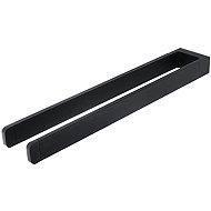 Nimco Maya black double towel holder 37 cm metal MAC-29098-90 - Towel Rack