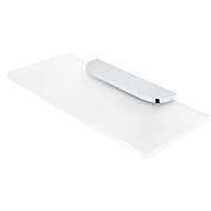 Nimco Shelf for bathroom and shower 20 cm - glass metal Nikau NK-30091B-20-26 - Bathroom Shelf