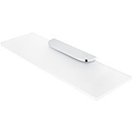 Nimco Shelf for bathroom and shower 40 cm - glass metal Nikau NK-30091B-40-26 - Bathroom Shelf