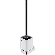 Nimco Toilet brush stainless steel - ceramic Nikau chrome NK-30094KN-26 - Toilet Brush