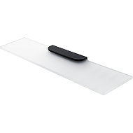Nimco Police do koupelny a sprchy 60 cm – sklo černá Nikau NKC-30091B-60-90 - Bathroom Shelf