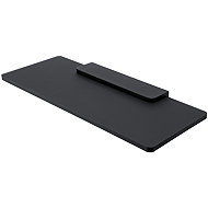Nimco Maya black Shelf 30 cm for bathroom and shower - plexiglass metal MAC-X330-C-90 - Bathroom Shelf