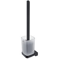 Nimco Maya black toilet brush with square handle MAC-29094CN-HR-90 - Toilet Brush