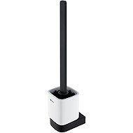 Nimco Toilet brush with square handle stainless steel - ceramic Nikau black NKC-30094KN-HR-90 - Toilet Brush