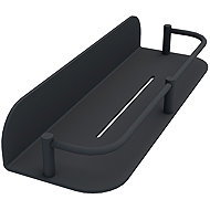 Nimco Bathroom and shower shelf without drilling - black metal 2091X-30-90 - Bathroom Shelf