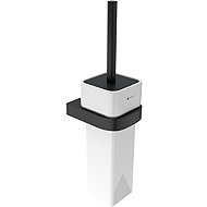 Nimco Toilet brush stainless steel - ceramic Nikau black NKC-30094K-90 - Toilet Brush