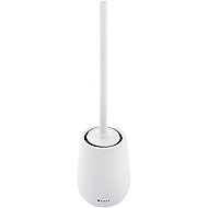 Nimco Toilet brush Tabo white ceramic - toilet brush metal TA 3194-05 - Toilet Brush
