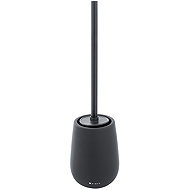 Nimco Toilet brush Tabo black ceramic - toilet brush metal TA 3194-90 - Toilet Brush