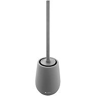 Nimco Toilet brush Tabo grey ceramic - toilet brush metal TA 3194-08 - Toilet Brush