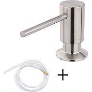 Nimco Built-in soap or detergent dispenser with hose - stainless steel Unix matte UNM-4031VH-10 - Soap Dispenser