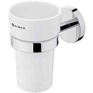 Nimco Stainless steel toothbrush holder without drilling - ceramic containers Unix chrome UN-13058KU-26 - Toothbrush Holder