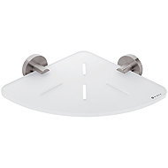 Nimco Shelf for bathroom and shower corner - plexiglass metal Unix UNM-X208-10 - Bathroom Shelf