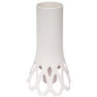 Rosette vase with a load of 1 l ivory - Vase