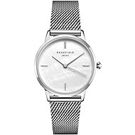 ROSEFIELD Pearl Edit Mesh Silver RMSMS-R08 - Watch