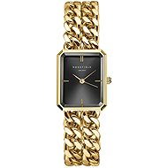 ROSEFIELD Studio Double Chain Black Gold SBGSG-O77 - Watch